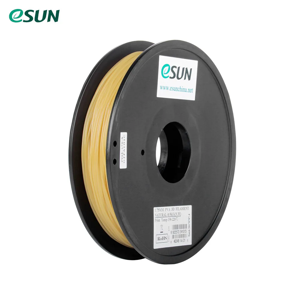 

eSUN PVA 1.75mm 3D Printers Filament 0.5kg / 1.1lb Spool Water-soluble Consumables Natural Material Refills