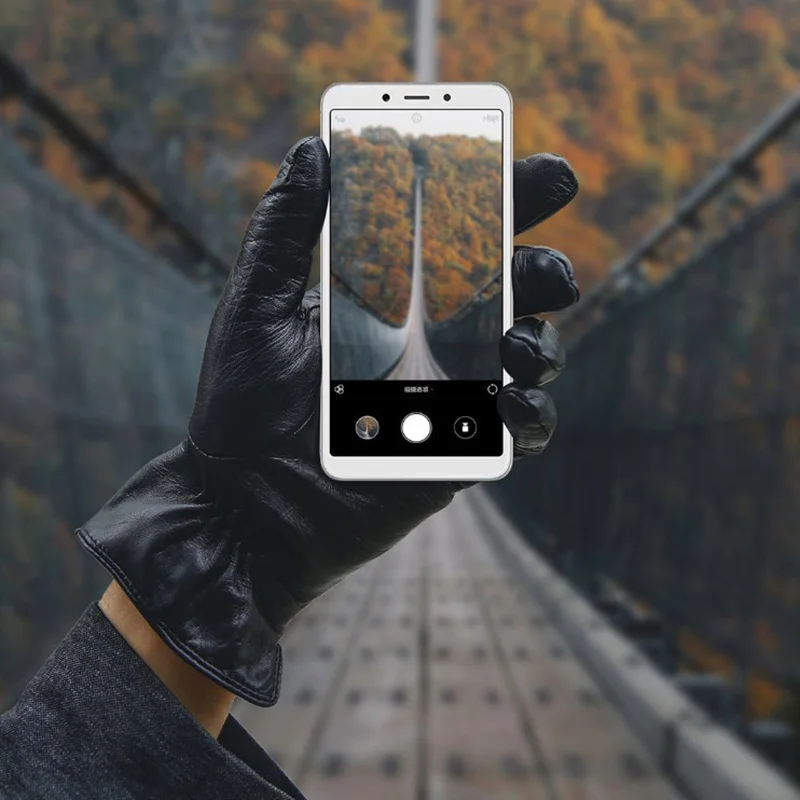 Xiaomi Mijia Qimian овчина Сенсорный экран перчатки на палец водонепроницаемый испанский сырой мягкой кожи теплые зимние для мужчин и женщин