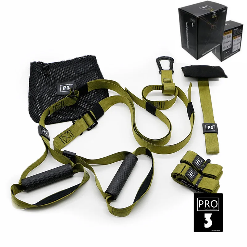 Resistance Bands Fitness Hanging Belt Training Gym workout Suspension