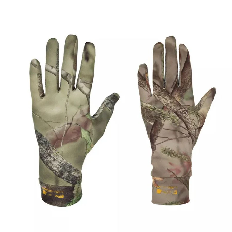 

New Spring Summer outdoor Bionic camouflage gloves Hunting Tree Reeds Full gloves Anti-slip elastic touch screen Fishing gloves