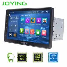 Joying Android 6.0 2GB+32GB 10.1”Quad Core HD Full Touch Screen Car Radio stereo HU steering-wheel GPS Navigation camera