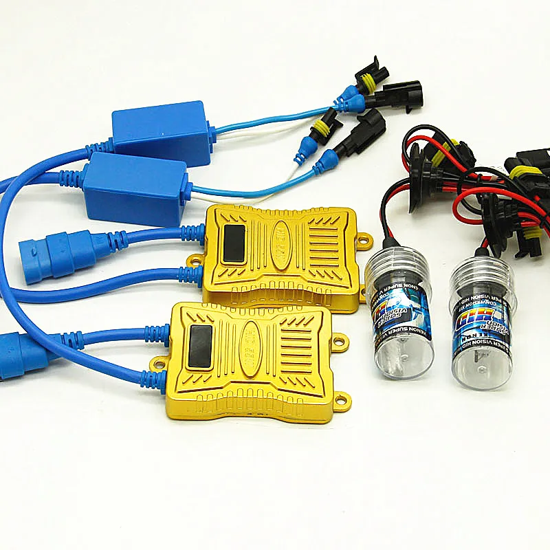 Комплект HID HB3 9005 hb4 9006 ксеноновый головной светильник h1 H3 H7 H11 авто 55 Вт