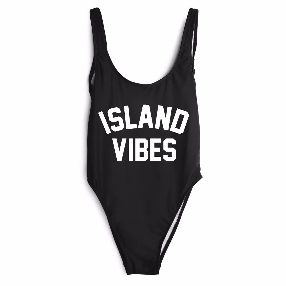 2018 "River Island Vibes" Банный костюм Для женщин пикантные высоким вырезом спинки пляжная одежда без рукавов Bodycon One Piece боди Купальники ползунки Топ