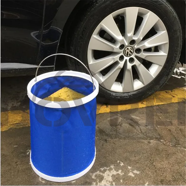 Buy 11L Multifunctional Car Wash Buckets Folding