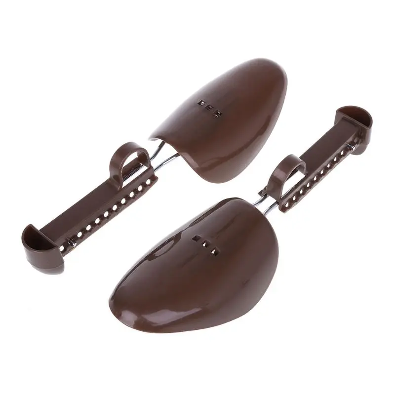 

25-32cm Fashion 1 Pair Adjustable Men Plastic Shoes Tree Keepers Support Stretcher Shoe Shapers Solid High Quality RandomColor