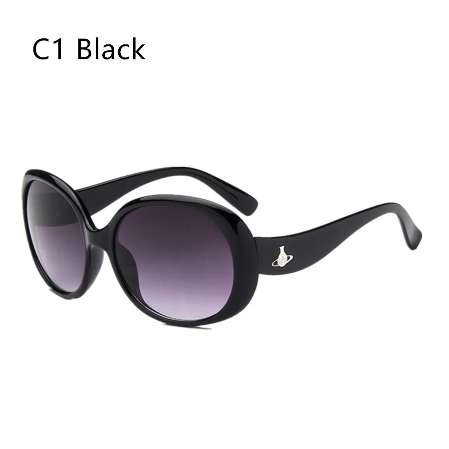 C1 Black Винтажные детские солнцезащитные очки, модные большие солнцезащитные очки для мальчиков и девочек, очки с защитой от ультрафиолета, милые дорожные очки с футляром - Цвет линз: C1 Black