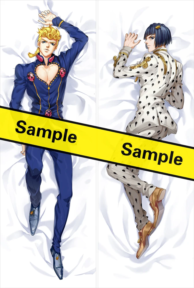 

MMF Original jojo's bizarre adventure Golden Wind cool giorno giovanna body Pillowcase bruno buccellati vento aureo Dakimakura