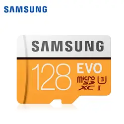 SAMSUNG Micro SD 32 ГБ 128 ГБ карты памяти 64 ГБ Class 10 Microsd 32 ГБ SDHC/SDXC TF tarjeta карт sd 64 г C10 U3U1 evo plus sd-карты