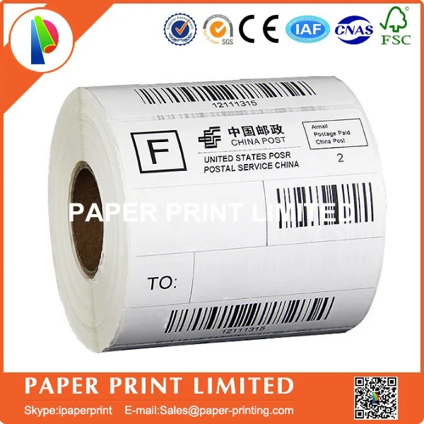 

50 Rolls Thermal Label 100x150mm 10x15cm 300Pcs/roll Shipping Label Logistics Label Blank Label Thermal Paper