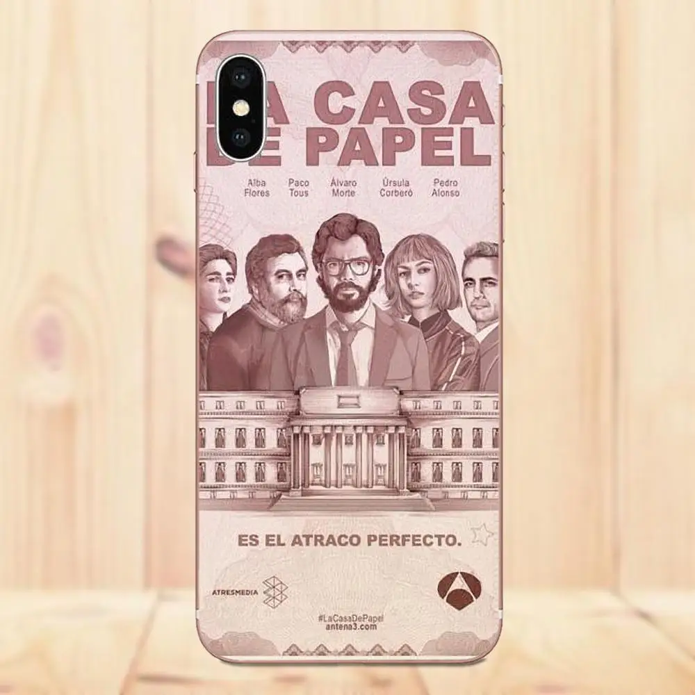 Maerknon Испания ТВ La Casa De Papel для LG G2 G3 mini spirit G4 G5 G6 K4 K7 K8 K10 2017 V10 V20 V30 ТПУ чехол накладка