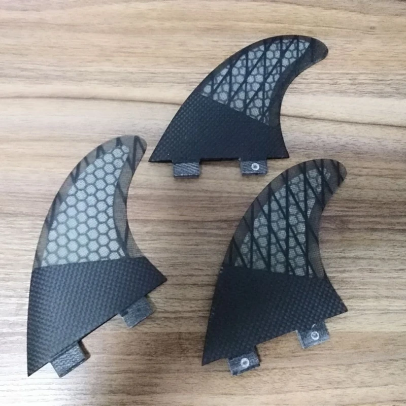 FCS G5 Medium fcs fins Fiberglass Carbon Surfboard fins for