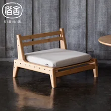 ZEN’S BAMBOO Chair With Cushion Assemble Japanese Tatami chair Outdoor Garden Chair Living Room Home Furniture