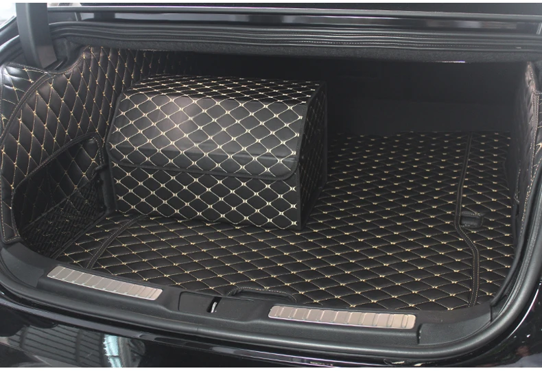 Lsrtw2017 волокно кожа ткань Оксфорд багажник автомобиля коробка для хранения lincoln mkz mkx mkc continental 2013