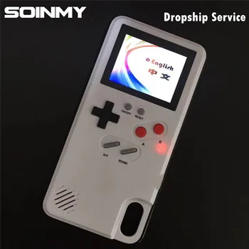 

Full color disply Game case for iphone Xs Max Xr X 6 6s 7 8 plus X Classic Retro Game cover for iphone 11 11 pro 11 pro max Capa