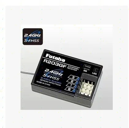

NEW Futaba R203GF 3-Channel 2.4GHz S-FHSS Receiver