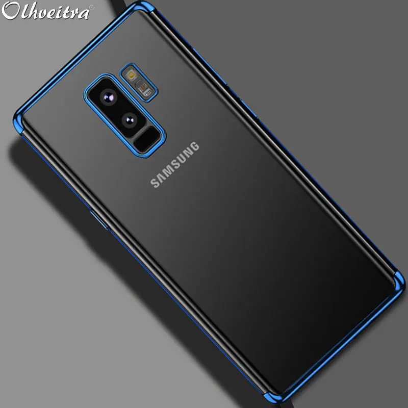 

Soft TPU Back Cover For Samsung S9 Plus Case TPU Protective Fundas Transparent Clear Silicone Case For Samsung Galaxy S9 S9+