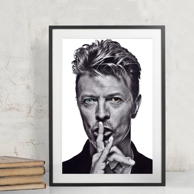 

P270 David Bowie Pop Legendary Music Singer Great Star Art Painting Silk Canvas Poster Wall Home Decor