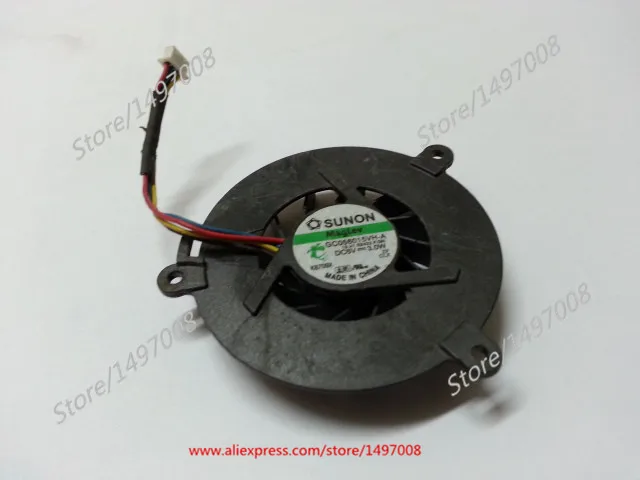 

Free Shipping For SUNON GC056015VH-A 13.V1.B2433.F.GN DC 5V 3.0W 4-wire 4-pin connector Server Round fan