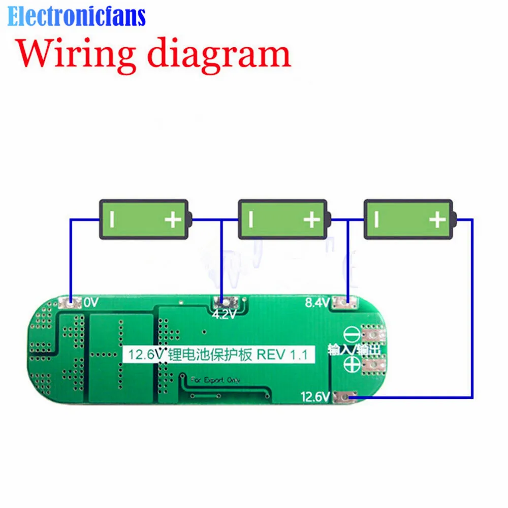 Aliexpress.com : Buy 3S 20A Li ion Lithium Battery 18650 Charger Protection Board PCB BMS 12.6V Cell Charging Protecting Module from Reliable protection ...