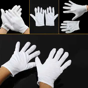 

Vehemo White Winter Warm Gloves Work Cotton Elastic Tool Pratical Touch Screen Waterproof Protection