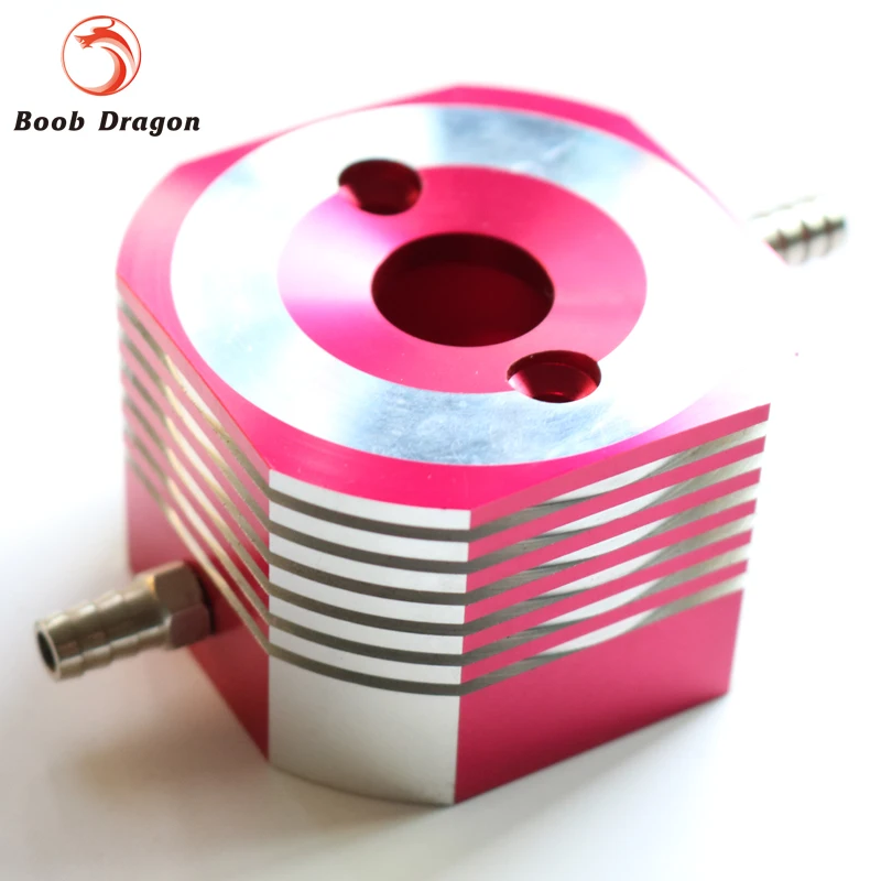 FVITEU CNC алюминиевая водяная охлаждающая куртка для 29cc zenoah двигателя rc лодки|water