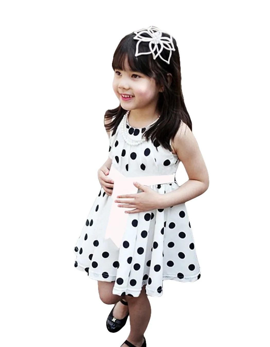 Kid girl casual dresses 2016