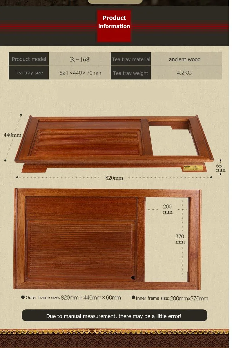KAMJOVE R-168 древний твердый деревянный поднос для час резьба по дереву сделать устройство для приготовления чая интеллектуальная чайная плита весь чайный набор