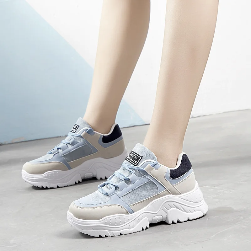 

Female Sneakers Women Fashion Casual Shoes Women Comfortable Mesh Flats Platform Women's Shoes