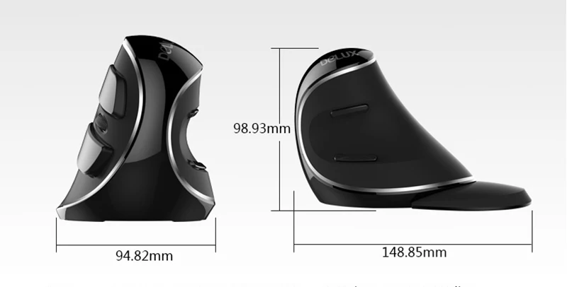 2 шт./компл. M618 плюс Проводная игровая мышь USB+ подставка Вертикальная Перезаряжаемые Эргономика 6 кнопок оптическая RGB беспроводная мышь для ПК, ноутбука