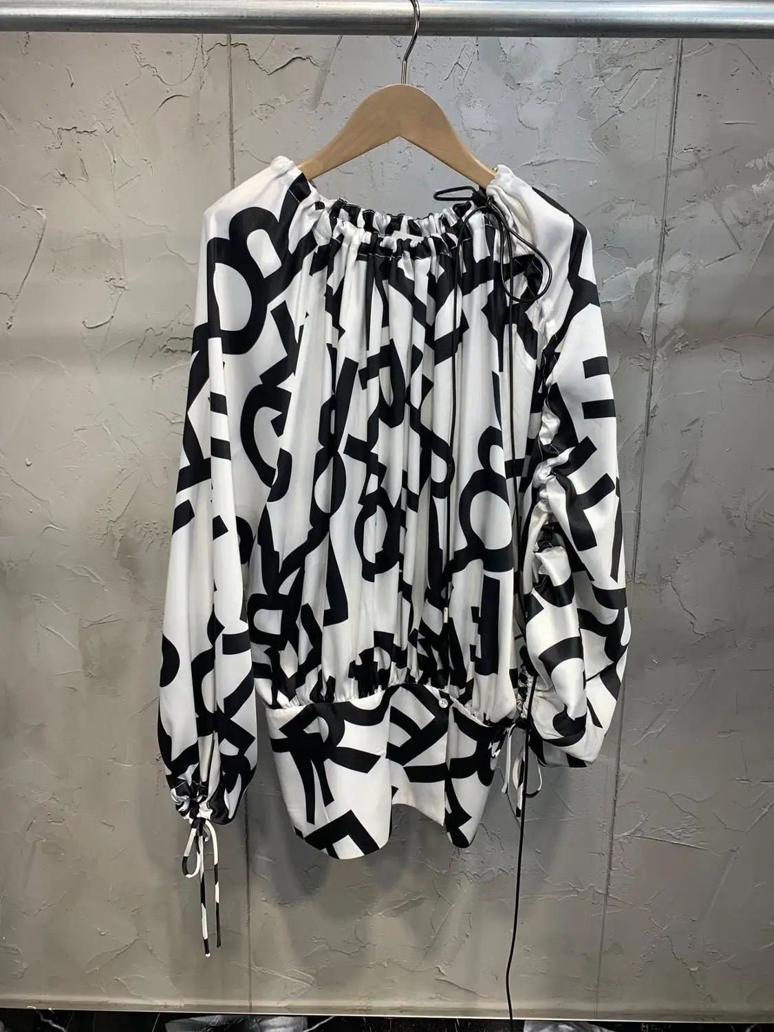 

2019 summer new women letters prints blouse shirt ddxgz2