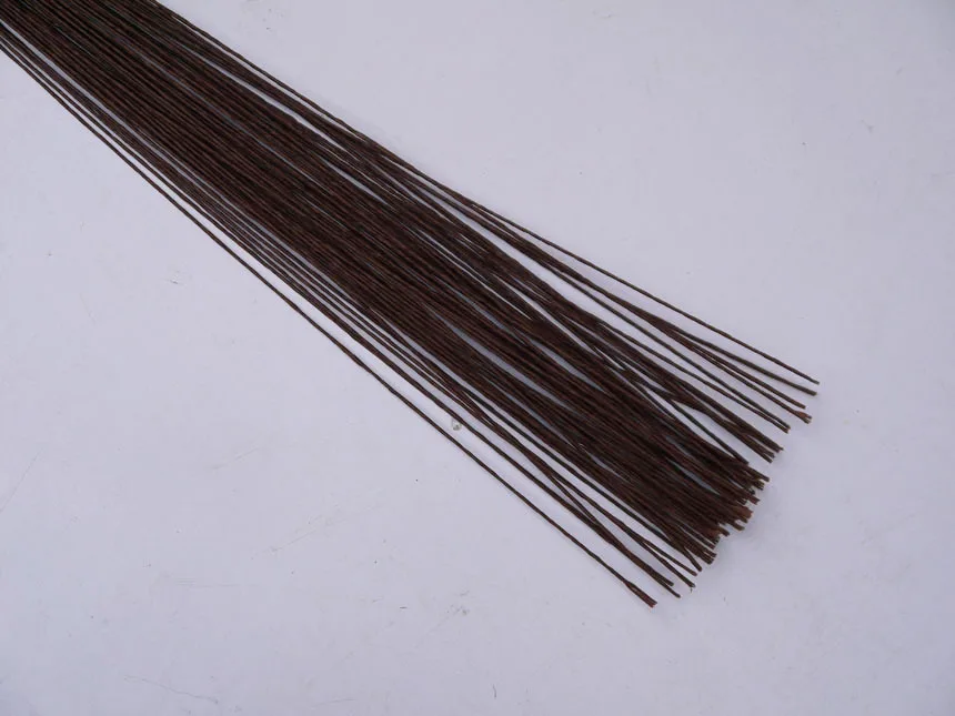 DIY Paper flower material florist wire 24gauge brown wreath wire