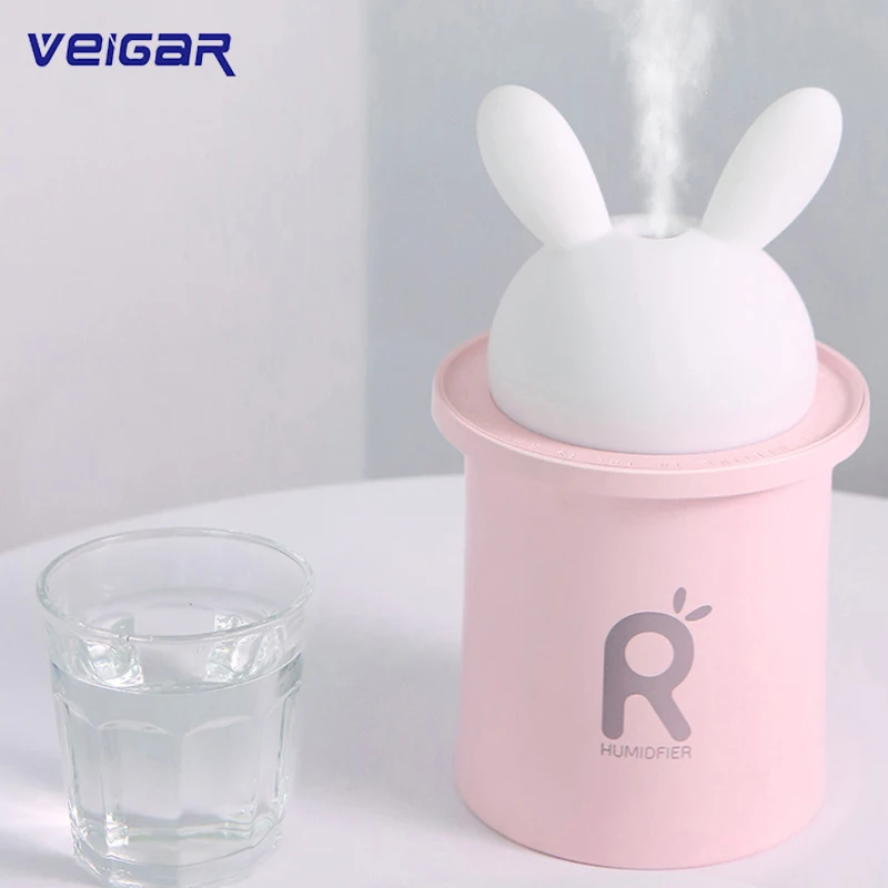 

High Quality Cute Ultrasonic Air Humidifier Aroma Essential Oil Diffuser for Home Car USB Fogger Mist Maker with LED Night Lamp