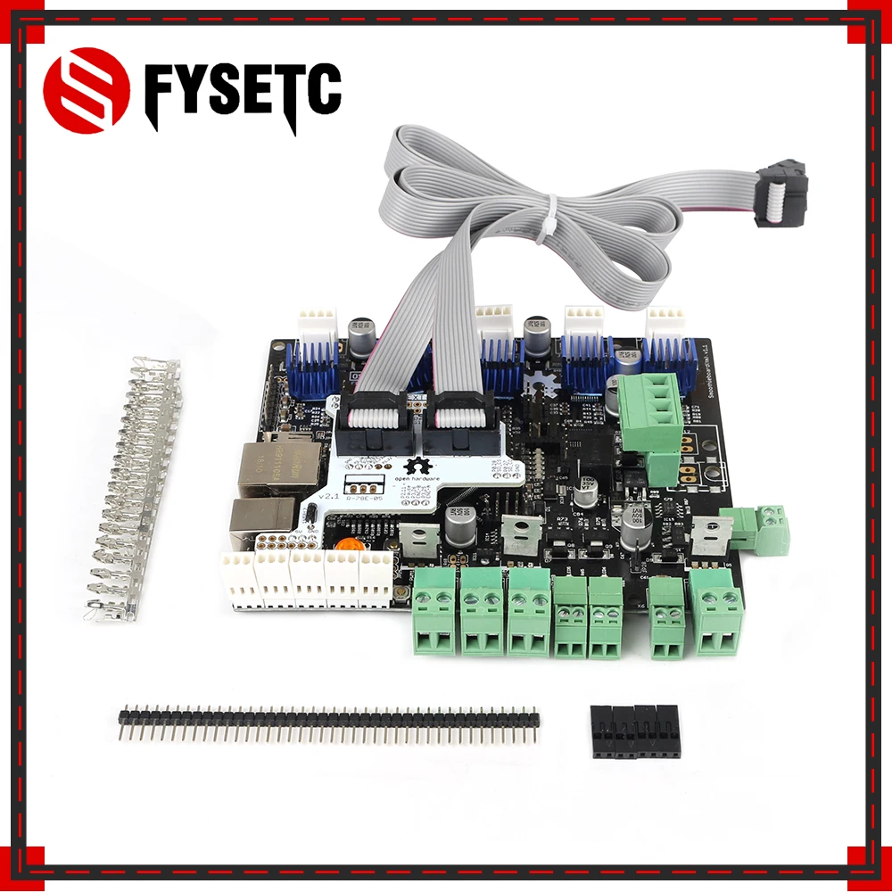 3d принтер Smoothieboard 5X 5XC V1.1 ARM с открытым исходным кодом материнская плата 32 бит плата управления с полным графическим ЖК-адаптером модуль