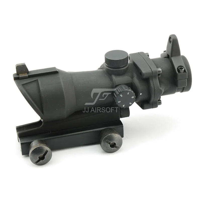 JJ Airsoft ACOG 1x32 Red Dot (Black/Tan)red dotacog 1x32airsoft acog