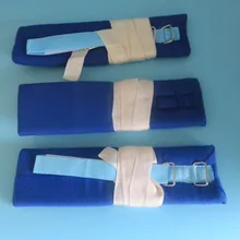 10 шт. в пациентов с подлинной конечностей запястье ремешок на щиколотке ремень сдержанность лента-носилки связали с реабилитации