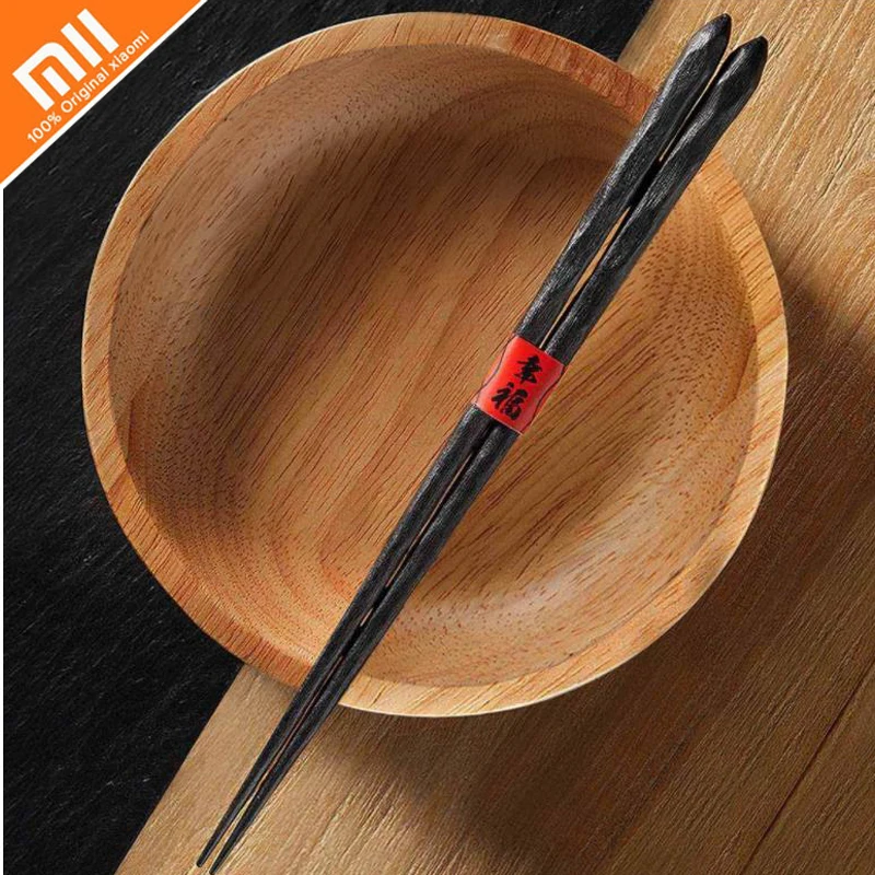 

6 pairs of xiaomi one god chopsticks PPS fiberglass material high temperature resistant Chinese chopsticks for Mi Smart Home