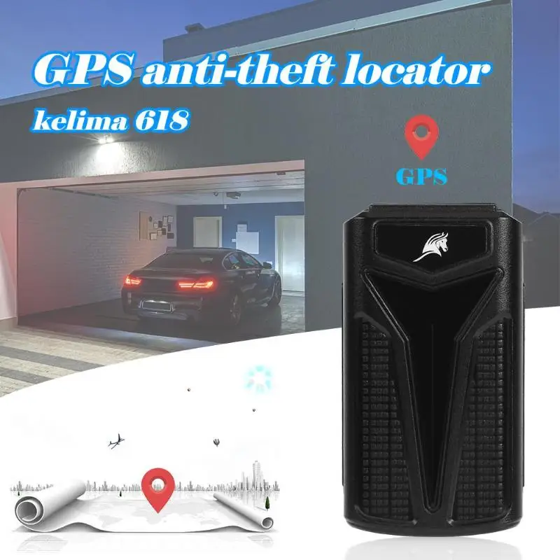 Kelima 618 Автомобильный gps трекер Автомобильный мотоцикл Анти-потеря записи в режиме реального времени отслеживающее устройство магнитный GSM gps-определитель местоположения приложение