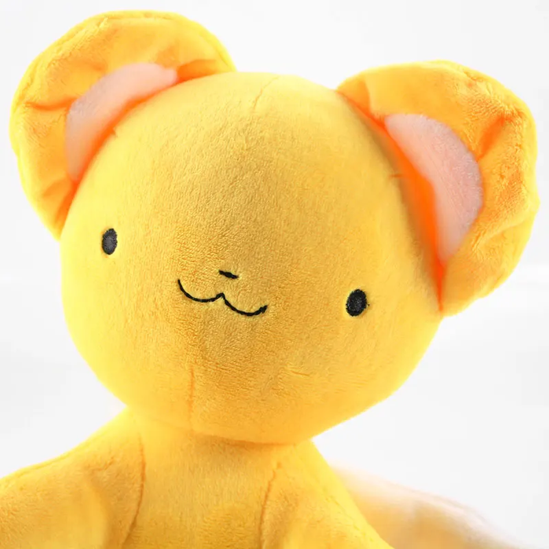 25 см карта аниме Captor Cerberus плюшевые игрушки забавные Kawwaii Smile Cardcaptor Желтая Мягкая