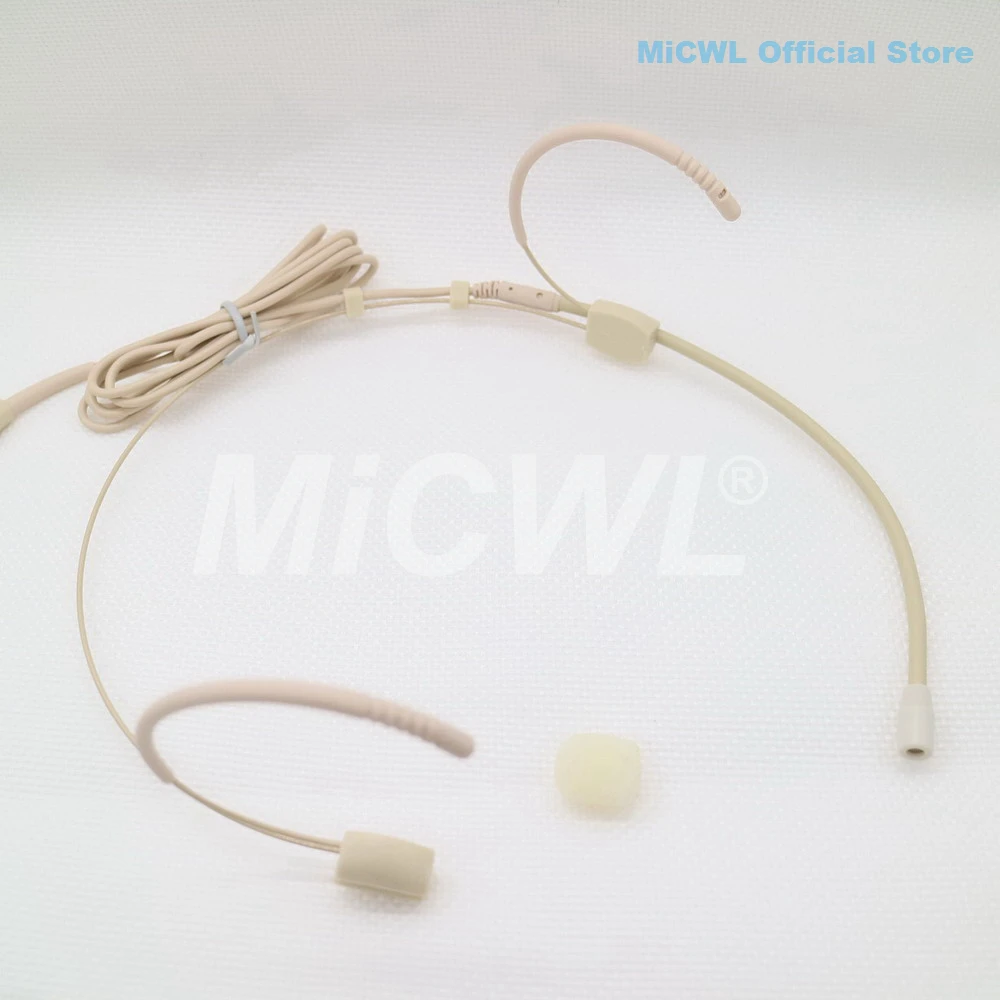 Новая бежевая гарнитура для наушников с микрофоном Mics радиосистемы AKG Samson Gemini XLR