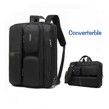 Большой Вместительный дизайнерский рюкзак для ноутбука, конвертерная сумка, деловая сумка для ноутбука 17 17,3 дюймов