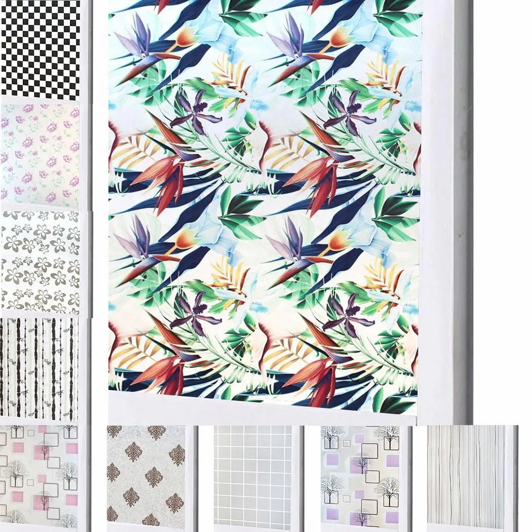 

Bathroom Window Film Glass Sticker Home Privacy As picture Decoration Removable Cover