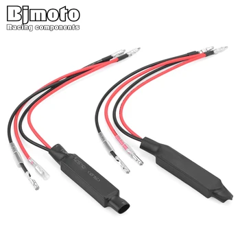

BJMOTO Universal Motorcycle 10W LED Reverse TurnSignal Light Load Resistor Indicator Decoder Solve Blinker Error Fix Error Flash