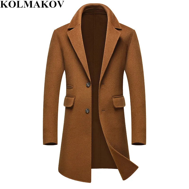 NEW Woolen Coats Men 2018 men's Long Trench Coat High-end Overcoats Male Winter Business Wool Jackets Man skinny Plus Size M-3XL NEW Woolen Coats Men 2018 men's Long Trench Coat High-end Overcoats Male Winter Business Wool Jackets Man skinny Plus Size M-3XL