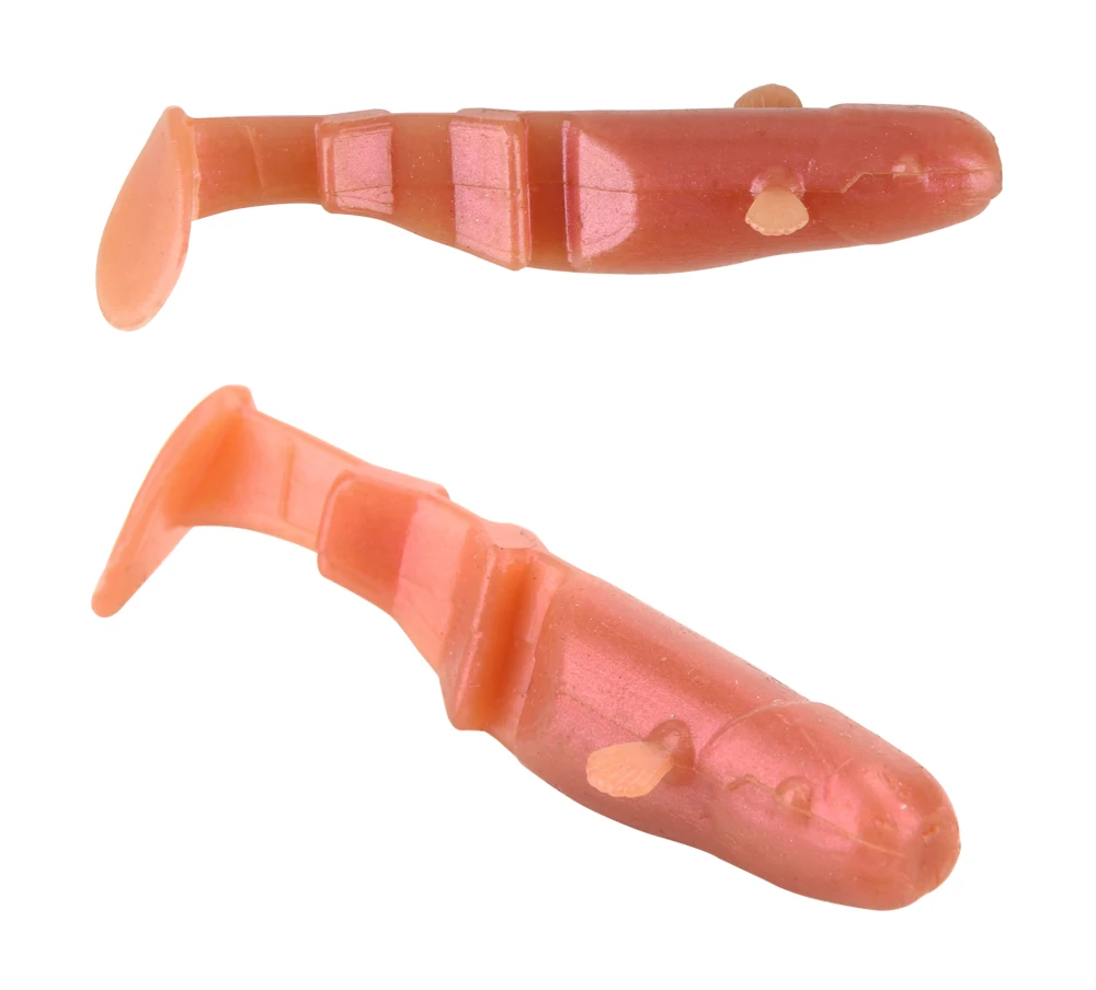 Spinpoler 10pcsLot Vivid Soft Fishing Lure Pesca Isca Artificial Wobblers 50mm 1.6g Silicone Soft Fly Fishing Bait Tackle  (4)