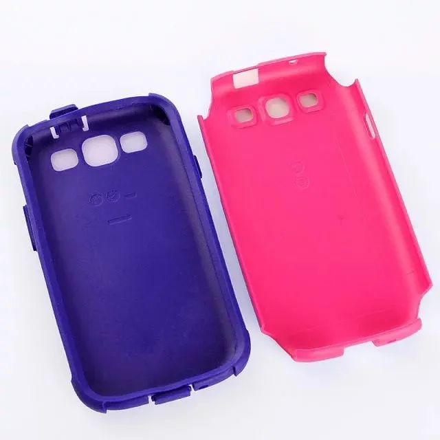 DHL 2 в 1 Гибридный ПК+ ТПУ чехол для Samsung Galaxy S3 i9300, пластиковый чехол для Galaxy SIII i9300 100 шт/партия