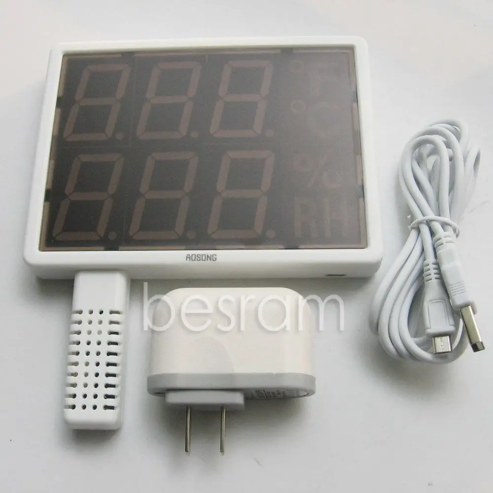

AS108 LED USB Temperature&Humidity Display Recorder Temperature & Humidity Meter