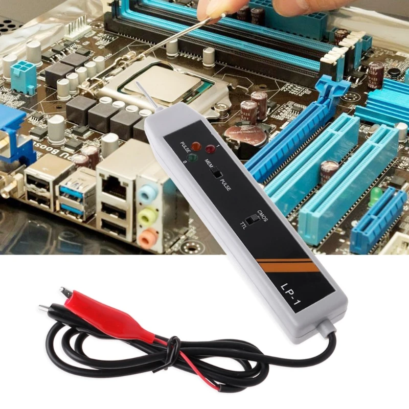 

Logic Probe High Frequency Response DTL TTL CMOS Pulse Memory Logic Tester LP-1