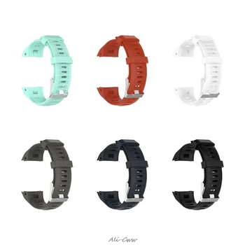 

Wristband Watch Band Strap Soft Silicone Adjustable Watchband Waterproof Sports Replacement for Garmin Instinct