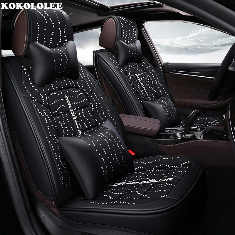 

KOKOLOLEE car seat cover For ford focus 2 3 S-MAX fiesta kuga ranger accessories mondeo mk3 Automobiles seat covers car-styling