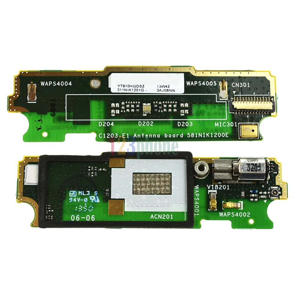 Вибратор двигатель + микрофон печатной платы для Sony Xperia M C1904 C1905 C2004 C2005 # A-849 |